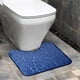 thumbnail image 4 of Alfombra de baño antideslizante, espuma viscoelástica suave y gruesa, 2 piezas, alfombrillas súper absorbentes de secado rápido para baños, inodoros, duchas, bañeras, salas de estar, dormitorios, 4 of 6