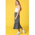 thumbnail image 3 of Tiered Stripe Midi Skirt | 3 Colors | S-3X, 3 of 15