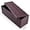 Brown, variant on LINJH 45 Inches Folding Storage Ottoman Bench, Storage Chest Footrest Stool with Faux Leather, Entryway Bench 45'' x 15'' x 15'' (Black)
