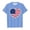 Light Blue, variant on Toddler American Flag Outfit Summer Toddler Boys Girls Independence Day Short Sleeve Prints T Shirt Tops Clothes Size for 11-12 Years,White