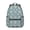 Football and Flower, variant on Football and Flower Slateblue Pattern Backpack for School, Cute School Bag with Adjustable Shoulder Straps and Padded Back, 15.3"x11"x7.1"