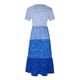 thumbnail image 3 of Vestido de Manga Corta para Mujeres Vestido de Verano de Cuello Redondo Impreso, Poliéster de Tamaño Verdadero Diario Y Vestido de Fiesta, 3 of 5