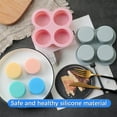 thumbnail image 3 of Tutuviw 2Pcs Reusable Silicone Air Fryer Liners & Silicone Baking Cups Air Fryer Egg Mold Non-Stick Mini Muffin Pan For Air Fryer Air Fryer Accessories(Blue+Pink), 3 of 7