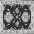 thumbnail image 1 of Ahgly Company Indoor Square Persian Gray Traditional Area Rugs, 6' Square, 1 of 1