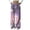 28# Dark Purple, variant on Halloween Pajama Pants for Women,Plus Size Halloween Printed Elastic Waist Wide Leg Sleep Pants,Casual Loose Sleepwear Bottoms Lounge Pants Dark Purple,L