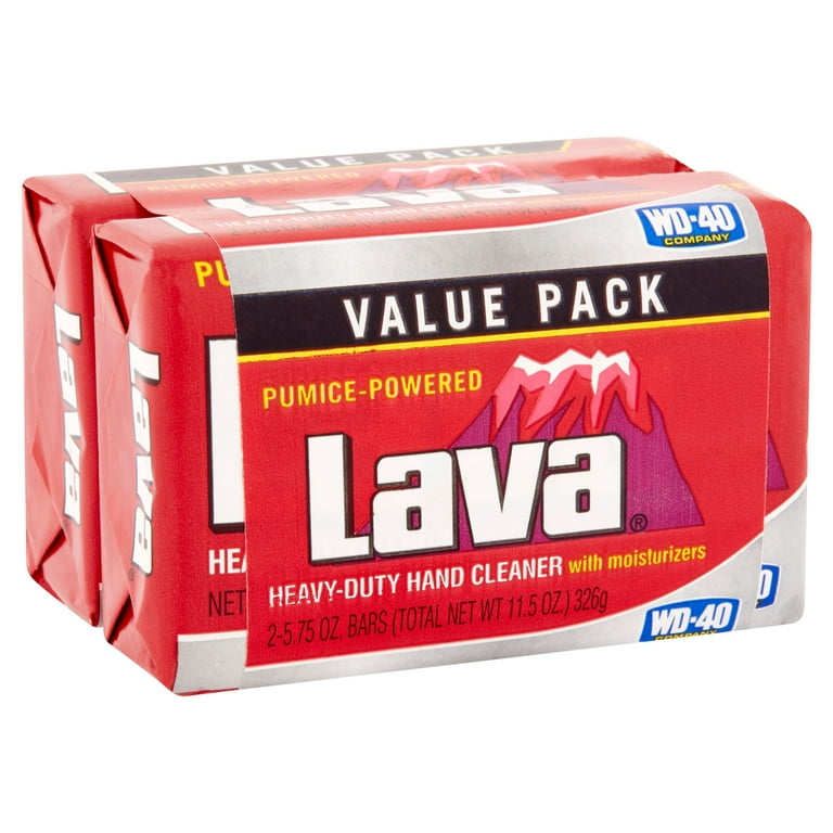 Lava Heavy-Duty Hand Cleaner with Moisturizers, Twin-Pack, 5.75 OZ PACK OF  1 5.75OZ TWIN-PACK