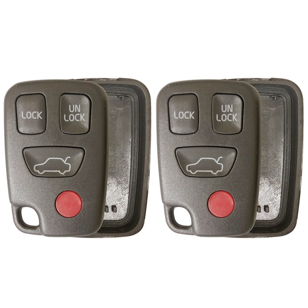 2 Shell Case Only Replacement Keyless Remote Key FOB Shell Cases For Volvo S40 V40 C70 S70 V70 -