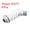 White, variant on Uxcell Sloped Ceiling Adapter 180 Degree Swivel M10 Thread for Chandelier White 4 Pack