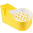 thumbnail image 3 of Rabbit Triangle Potty Corner Small Animal Toilet Litter Box Pet Pee Pan Tray for Bunny, 3 of 6
