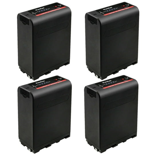 Kastar NP-F990EXP Battery 4-Pack Replacement for Sony CCD-TR517 CCD-TR555 CCD-TR57 CCD-TR67 CCD-TR610 CCD-TR617 CCD-TR618 CCD-TR640 CCD-TR710 CCD-TR713 CCD-TR716 CCD-TR717 CCD-TR718 CCD-TR728 Camera