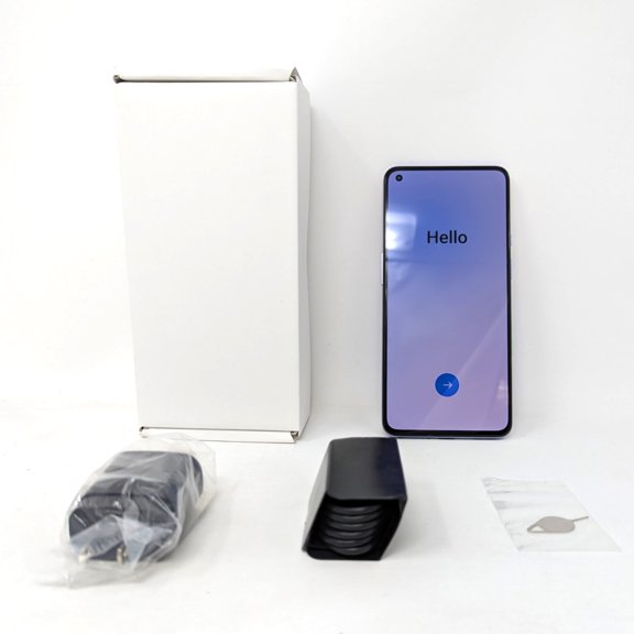 Pre-Owned Oneplus 9 5G 128GB LE2117 T-Mobile Unlocked 6.55" 8GB RAM Smartphone - Winter Mist