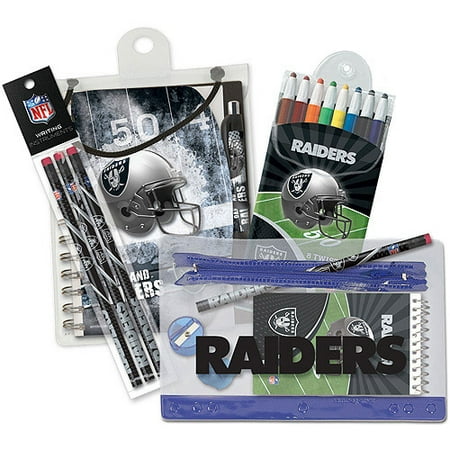 Nfl Stationary Supplies Bundle, Oakland