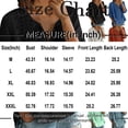 thumbnail image 3 of Womens 3/4 Sleeve Tops Cotton Linen Shirts Embroidered V Neck Button Boho Blouses Loose Fit Dressy Casual Tunic Top, 3 of 7