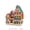 French Guest House, variant on House assembly model 3D wooden three-dimensional puzzle