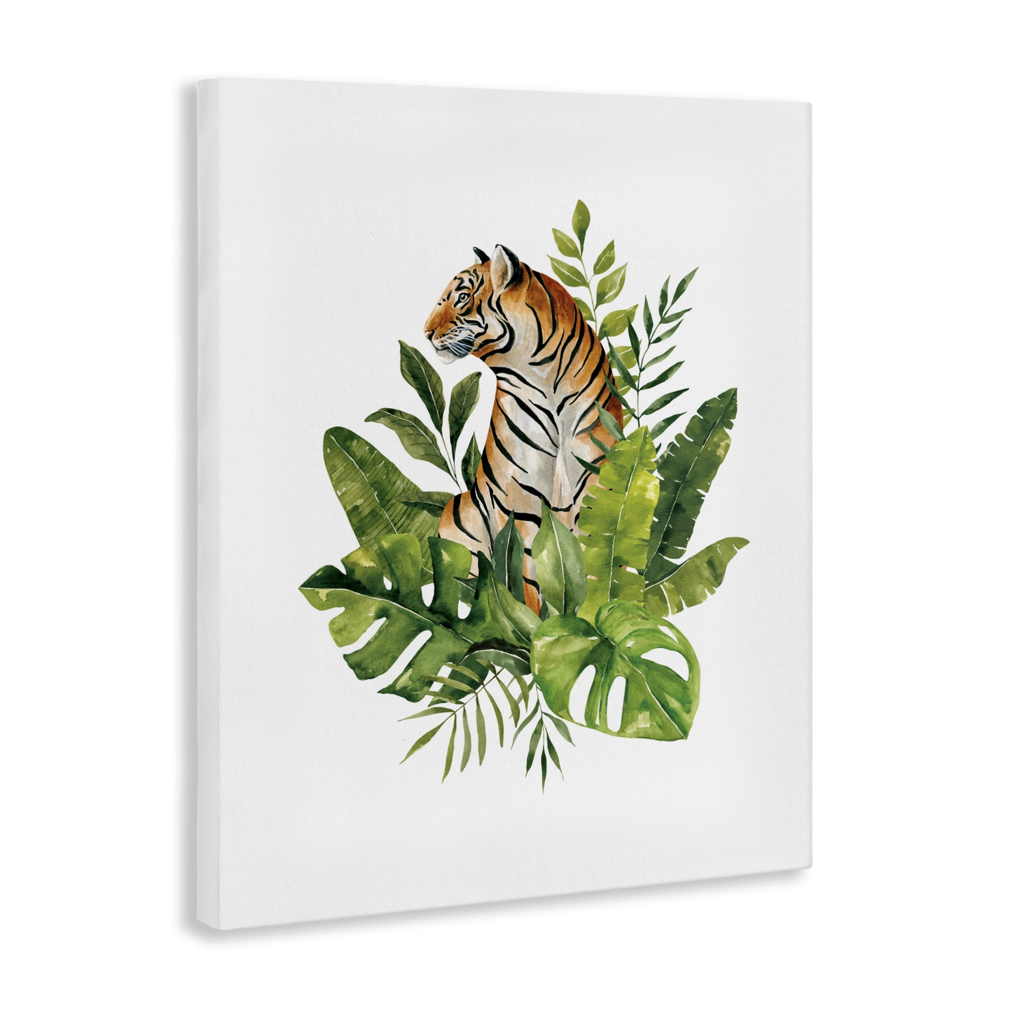 Stupell Industries Exotic Jungle Tiger Canvas Wall Art, design by Bethany Sandoval