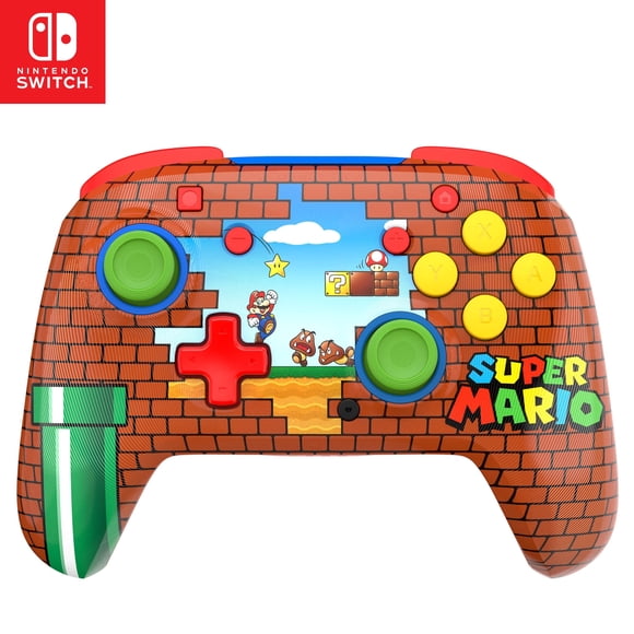 Manette Sans Fil Turtle Beach Rematch Remise à Neuf : Mario Briks (Nintendo Switch)