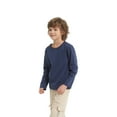 thumbnail image 7 of 5 Pack Cotton Long Sleeve Tee Shirts for Boys Kids Toddlers' Basic Crewneck Tops T-Shirts, 7 of 7