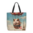 thumbnail image 1 of Easygdp Hot Air Balloon Guinea Pig Bolsa Tote para Mujer, Bolso de Hombro para Trabajo, Playa, Viajes, Compras y Supermercado, 1 of 7