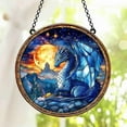 thumbnail image 2 of Fourth Wing Dragon Acrylic Suncatcher Ornament, Christmas and Exchange Ornament for Readers, Book Lover, Holiday Ornament, Holiday Gift FW2, 2 of 4