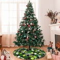 thumbnail image 7 of KLL 48" Christmas Tree Skirt Soccer1 Xmas Tree Skirts Mat for New Year Xmas Holiday Party Indoor Outdoor Home Decoration, 7 of 7