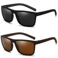 thumbnail image 1 of Typpkmm 1/ Sunglasses Men Polarized Women Uv400 Sun Glasses Fishing Goggles Outdoor Sport Eyewear 2PCS, 1 of 7