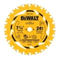thumbnail image 1 of Hoja de sierra circular DEWALT DWA271424 7-1/4" 24T, 1 of 9