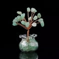 thumbnail image 1 of Quartz Natural Gemstone Crystal Money Tree Good Luck Prosperity Feng Shui Tree, 1 of 4