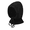 Black, variant on VJGBEGW Women's Winter Knitted Balaclava Hooded Scarf Thermal Neck Warmer & Beanie Hat with Drawstring for Cold Weather Pink One Size