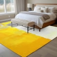 thumbnail image 4 of 6'x9' Area Rugs, Yellow Gray Indoor Outdoor Area Rug for Living Room Bedroom, Oil Painting Modern Abstract Geometric Washable Bathroom Rugs Kitchen Floor Carpet Mats Home Decor Aesthetic, 4 of 8