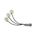 thumbnail image 3 of Pickup Kalimba Pickup 3 Transducer Pickup System Autoadhesivo Thumb Piano Mbira Mono Piezo Pickup con zumbador Meterk Pickup, 3 of 5