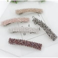 thumbnail image 2 of 6 Pcs Pince à Cheveux Décorative en Strass Pince Latérale Barrette, 2 of 5