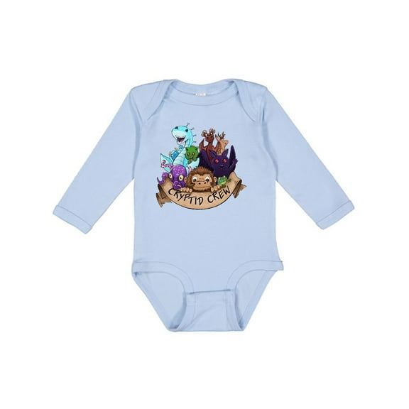 Inktastic Cryptid Crew Boys or Girls Long Sleeve Baby Bodysuit
