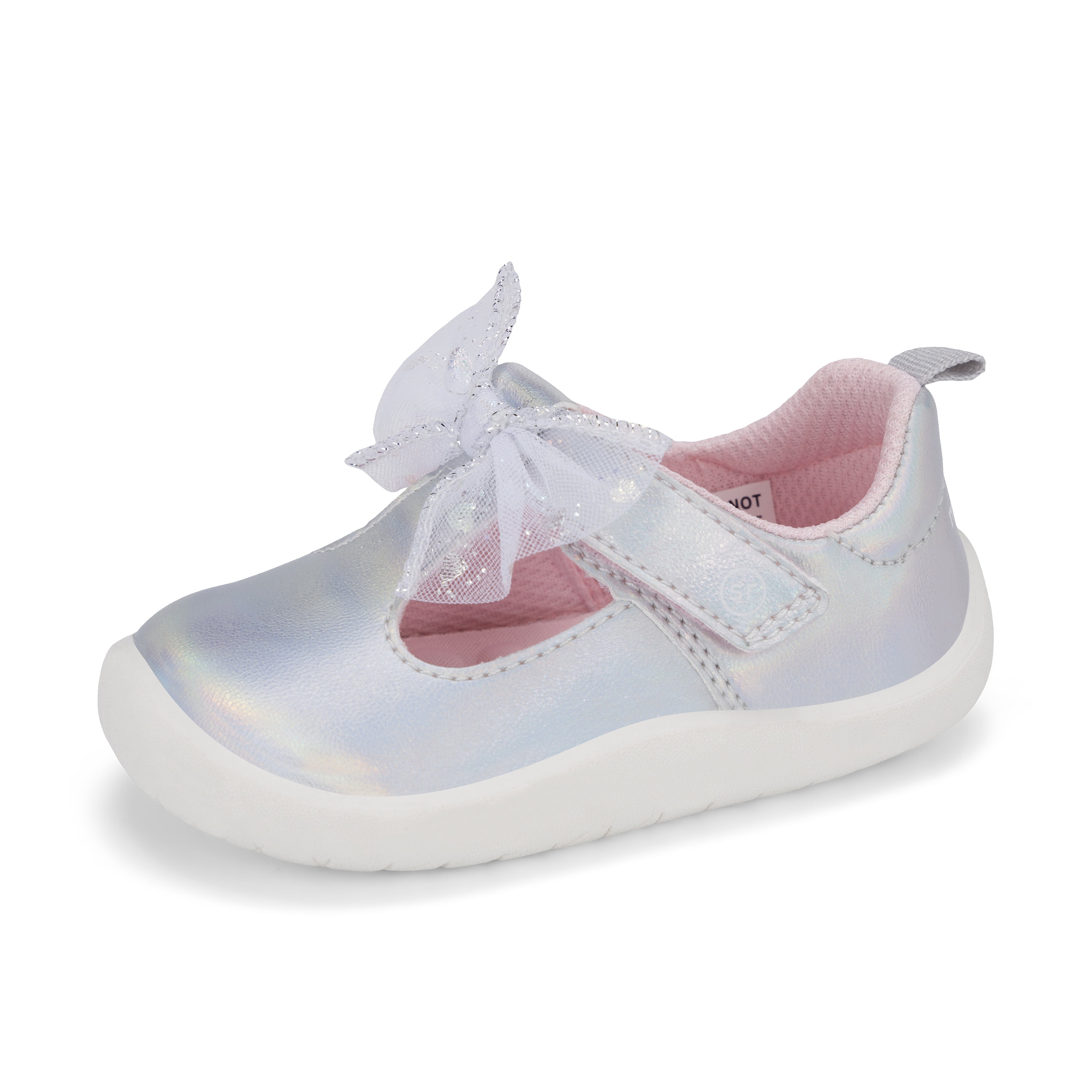 Munchkin by Stride Rite Baby Girl Peyson Bow T-Strap Dress Shoe