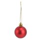 thumbnail image 4 of Lot de 100 boules de Noël incassables à suspendre pour décoration de sapin de Noël, rouge, 4 of 4