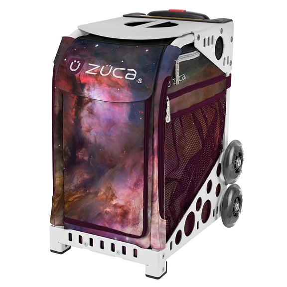 Zuca 18" Sport Bag - Galaxy with 2 Small Utility Pouch (White Frame)