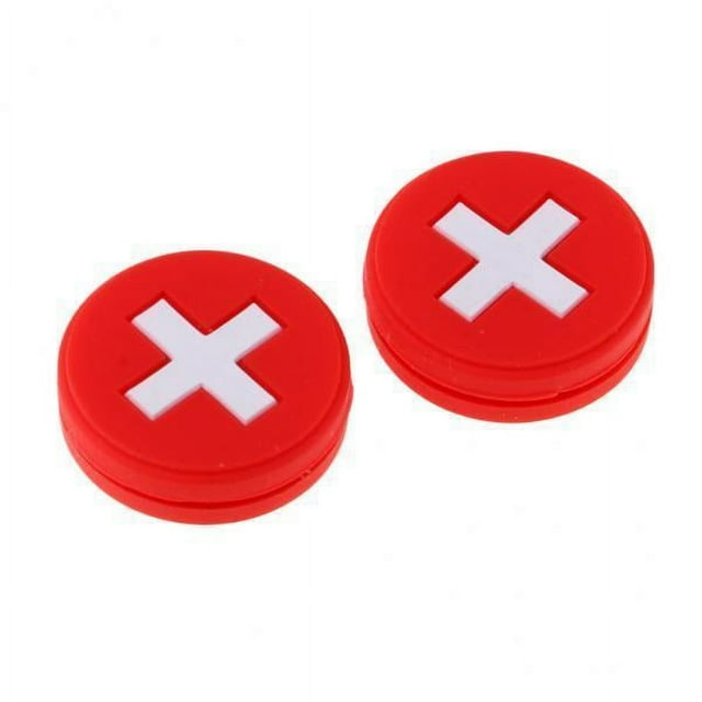 koolsoo 5x2 Pieces National Flag Silicone Tennis Racket Shock Absorbers 5 Pcs