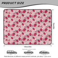 thumbnail image 7 of KEIAHUAN Pink Strawberry Car Trunk Mat 29" x 39", Universal Scratchproof Cargo Liner Non Slip Protection for Most Cars and SUV, 7 of 7