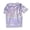 Light Purple#072, variant on Women's Metallic Tops Short Sleeve Crew Neck 2026 Summer Fashion Shiny Tees Glitter Sparkle Shirt for Party Club Concert White XL
