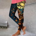 thumbnail image 6 of Lovzfmll Yoga Leggings for Women, Halloween Print Stretch Active, Slim Ankle Length Leggings Black, S, 6 of 6