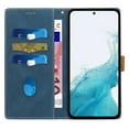 thumbnail image 2 of Nalacover for Samsung Galaxy A54 5G Wallet Case, Stylish PU Leather Card Slots Holder Flip Folio Cover with Kickstand Magnetic Clasp Soft Silicone Shockproof Protective Case for Samsung A54 5G,Blue, 2 of 6