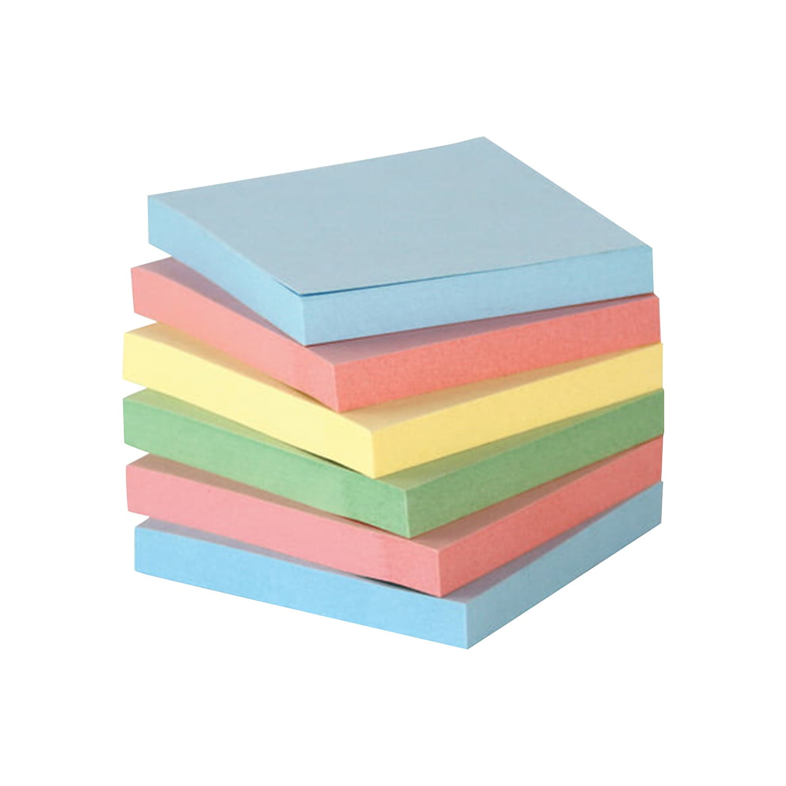 amousa 100 Sheets Tearable Super Sticky Notes Removable SelfStick