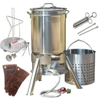 Bayou Classic 44 qt Stainless Steel Turkey Fryer