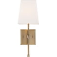 thumbnail image 4 of Highline 1 - Light Burnished Brass/White Wall Sconce, 4 of 5