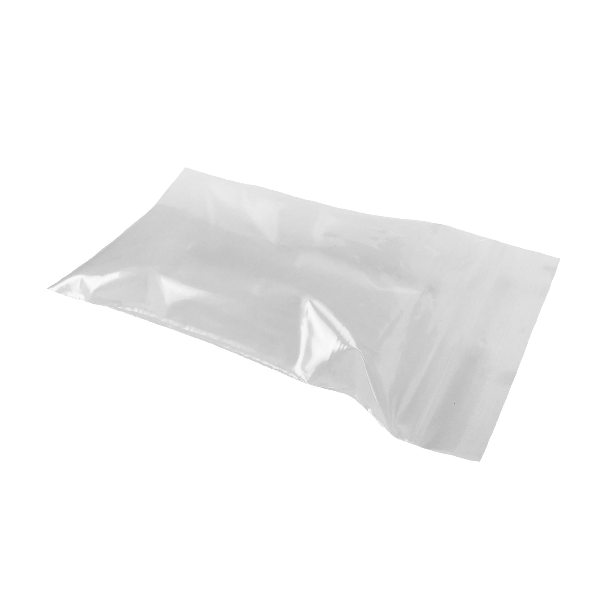 Carton of 200 Clear Gusseted Poly Bags Cs 680221309863 18x14x36x3 mil 