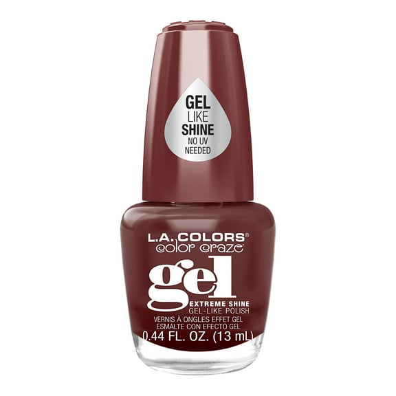 L.A. Colors Gel-Like Nail Polish, Seduce Me, 0.44 fl oz