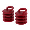thumbnail image 2 of 2 piezas kayak boat canoe scupper tapones drenar agujeros tapones pequeño rojo Pequeña Sunnimix Kayak Scupper, 2 of 5