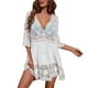 thumbnail image 2 of Vestido playero de bikini para mujer, vestido playero de bikini con escote en V para mujer, vestido playero de bikini con acabado lujoso, 2 of 8