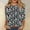 Light Blue, variant on asdoklhq Christmas Womens Tops Fashionable Women's Pullover Printed Casual Round Neck 3/4 Sleeve Top Light Blue L