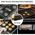 thumbnail image 7 of Goxteam Copper Grill Mat Set Of 5, Non-Stick Bbq Outdoor Grill & Baking Mats, Reusable And Easy To Clean, Works On Gas, Charcoal, 15.75 X 13 Inch, Black, 7 of 7