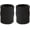 Black, variant on One Size Of 2Pcs Arm Sweatbands, Absorbent and Breathable Thick Cotton Bands for Working Out, Gymnastics, Basketball, Tennis, and Football, Multiuse 4-inch Wristbands for Costumes and Cosplay